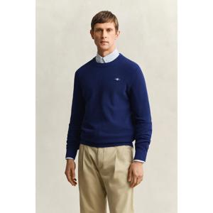 GANT Textured Cotton Crew Neck Sweater